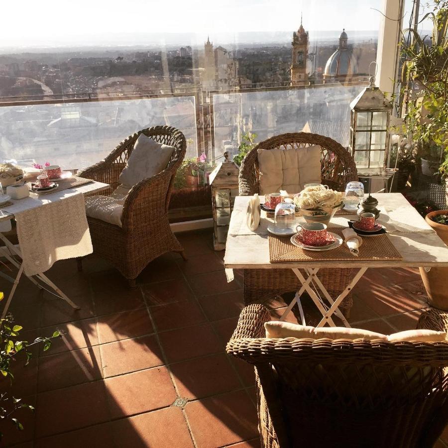 קלטג'ירונה Casa Tipica Siciliana Patronale Home Bedandbreakfast Tremetrisoprailcielo Camere Con Vista, Colazione Interna In Terrazzo Panoramico מראה חיצוני תמונה